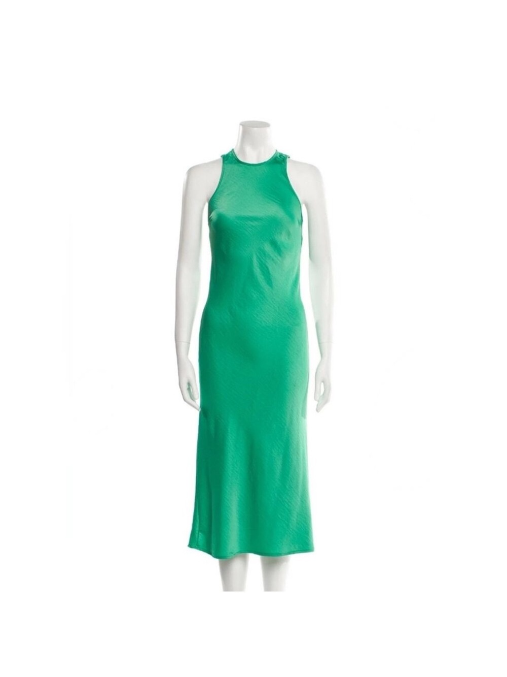 House of Harlow 1960 Emerald Green Sleeveless Midi Dress